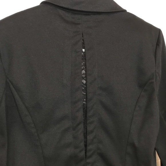 Roommates Black Jacket Lace Back Size Large - Picture 6 of 7